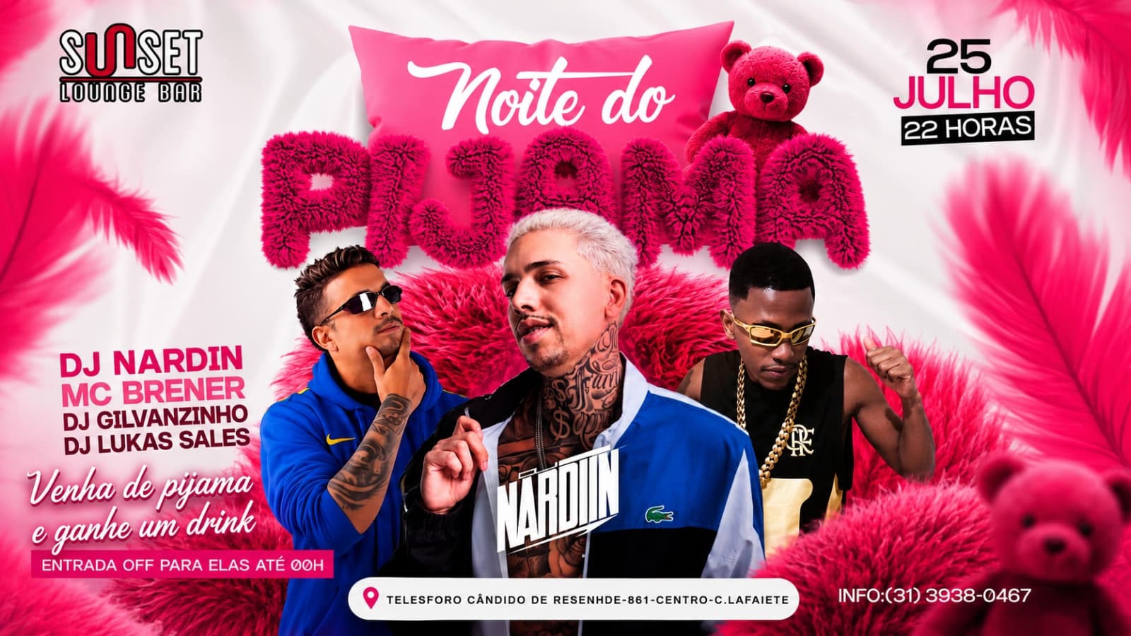 NOITE DO PIJAMA