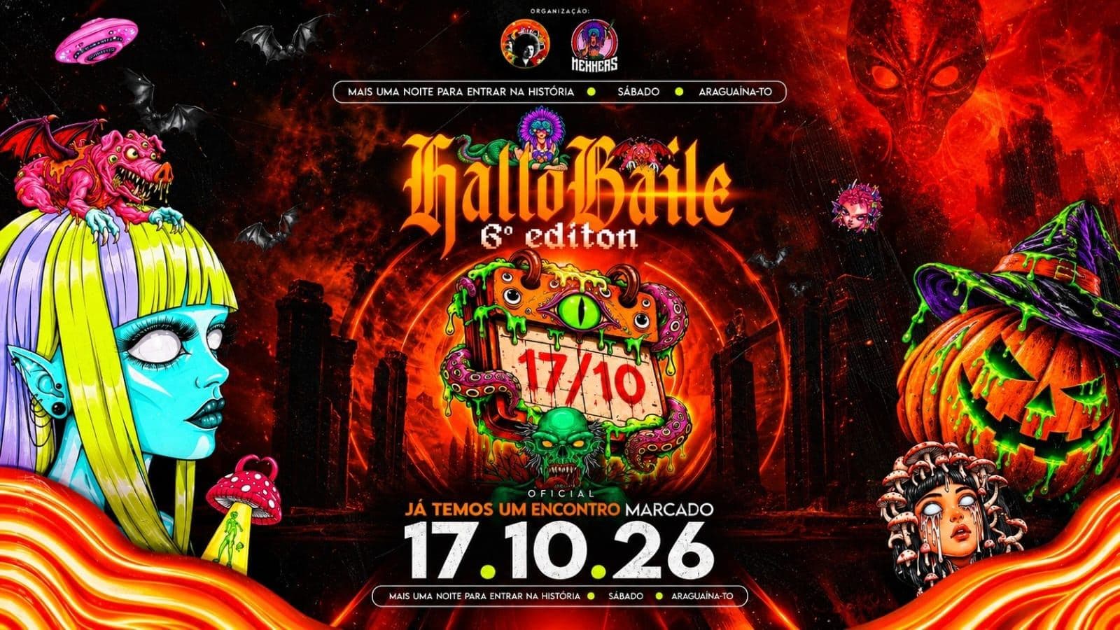 HALLOBAILE - BAILE DA HISTÓRIA 6⁰ EDIÇÃO