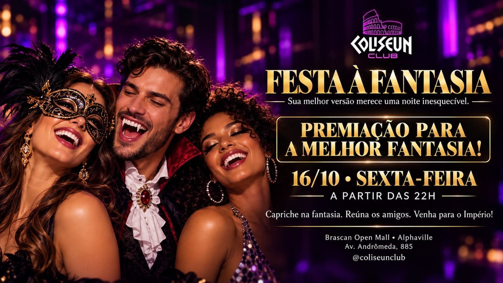 FESTA À FANTASIA — COLISEUN CLUB
